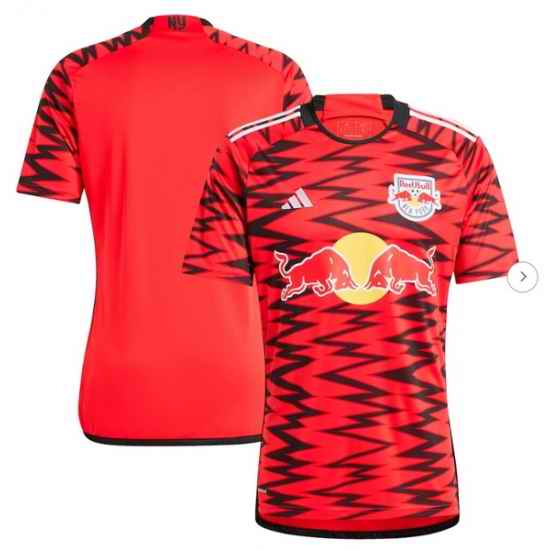 Men New York Red Bulls adidas Red 2024 Legacy Replica Jersey